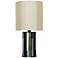 Babette Holland Pillar Caribbean Stripe Table Lamp