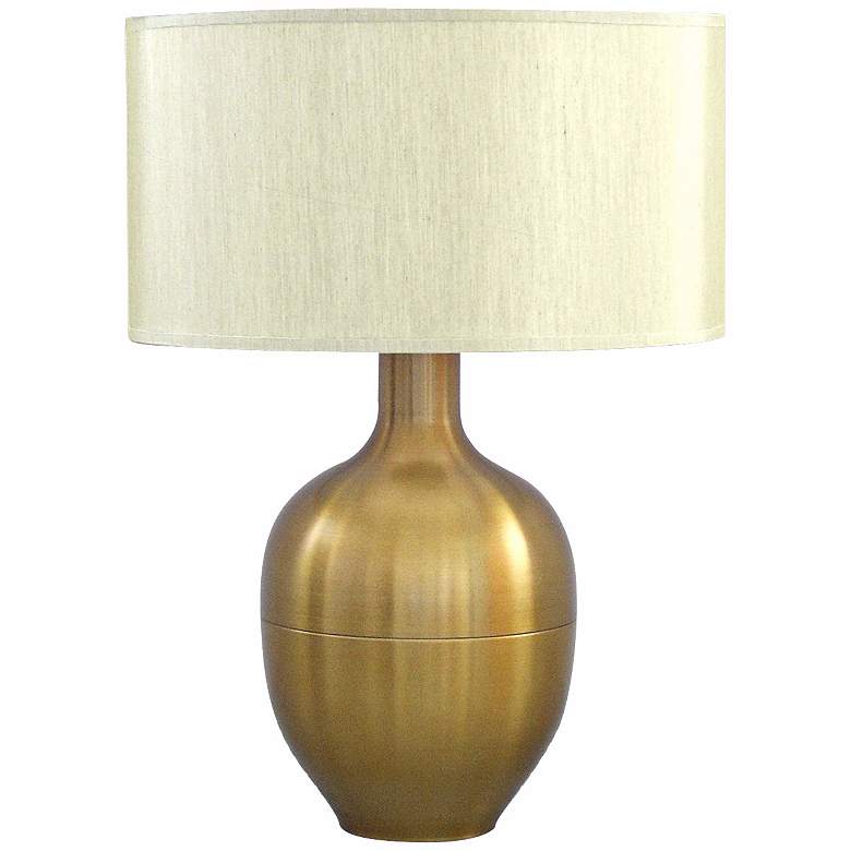 Image 1 Babette Holland Rubianne Gold Accent Table Lamp