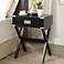 Babs Black 1-Drawer Wood End Table