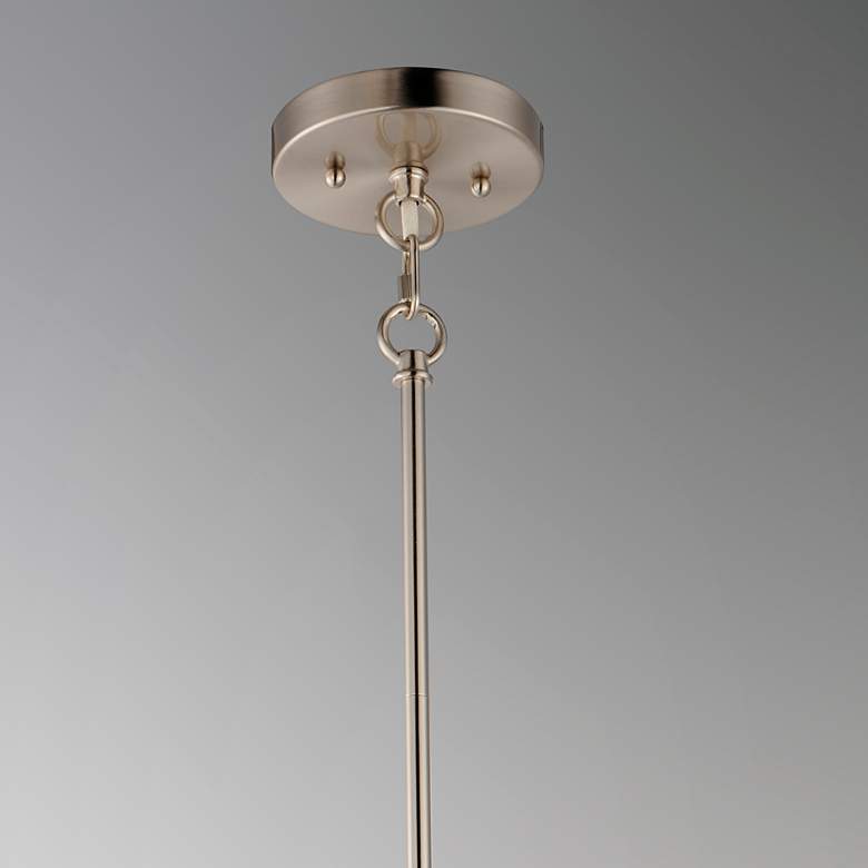 Image 3 Babylon 1-Light 11.5" Wide Satin Nickel Pendant Light more views