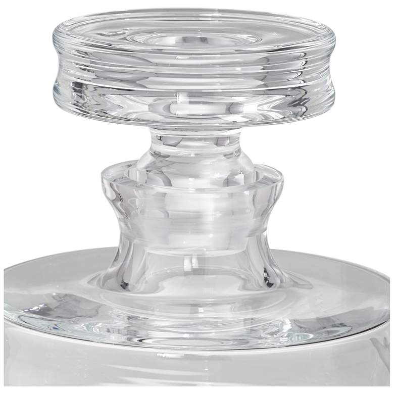 Image 4 Baccarat Clear Glass Ribbed Decanter Barware more views