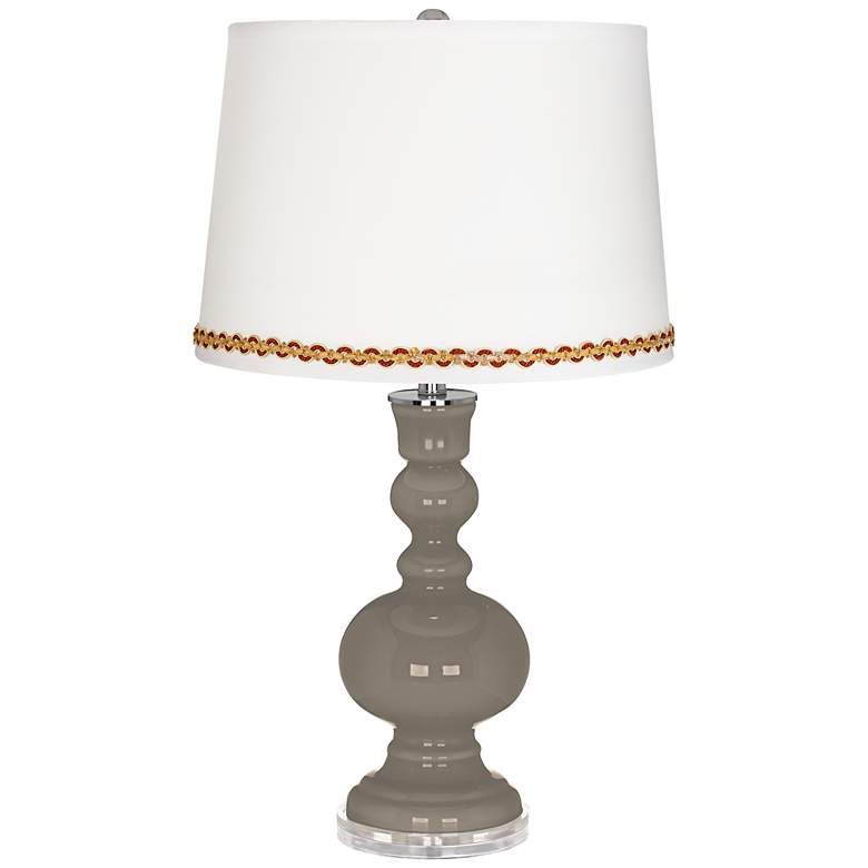 Image 1 Backdrop Apothecary Table Lamp with Serpentine Trim