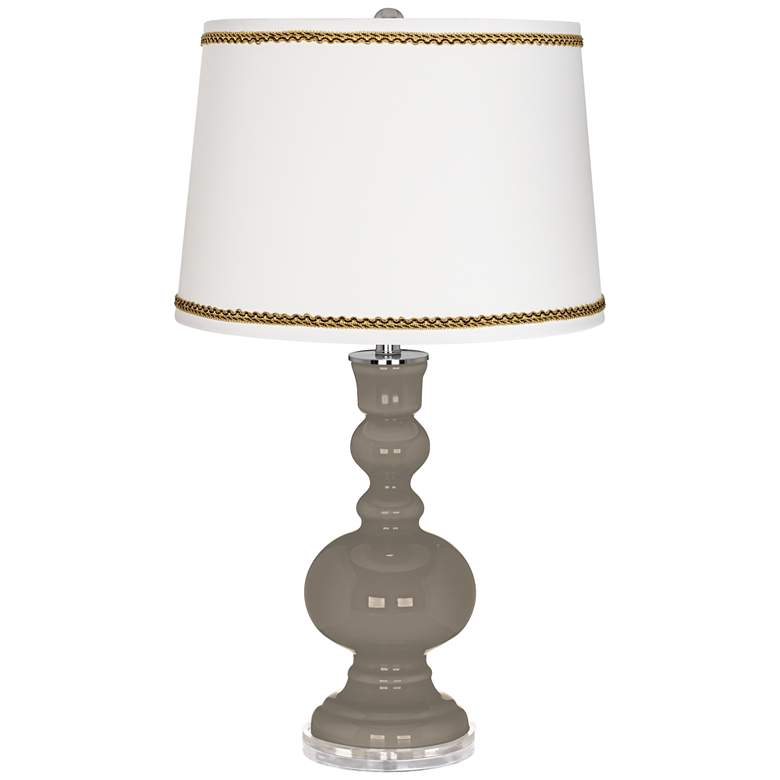 Image 1 Backdrop Apothecary Table Lamp with Twist Scroll Trim