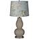 Backdrop Vintage Floral Shade Double Gourd Table Lamp