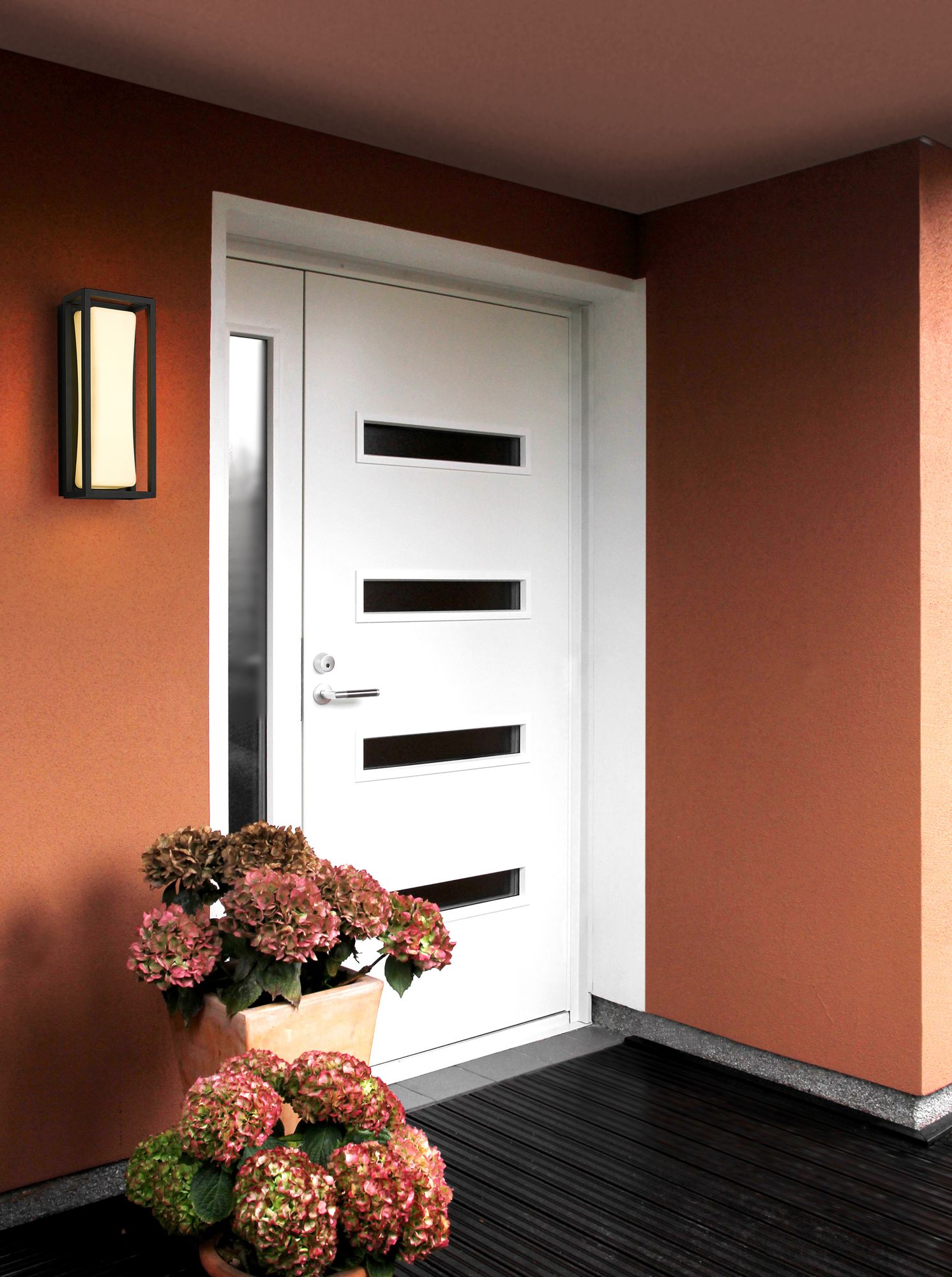 Image 4 Baden Outdoor by Z-Lite Black 12.5 inch LED 1 Light Outdoor Wall Sconce more views