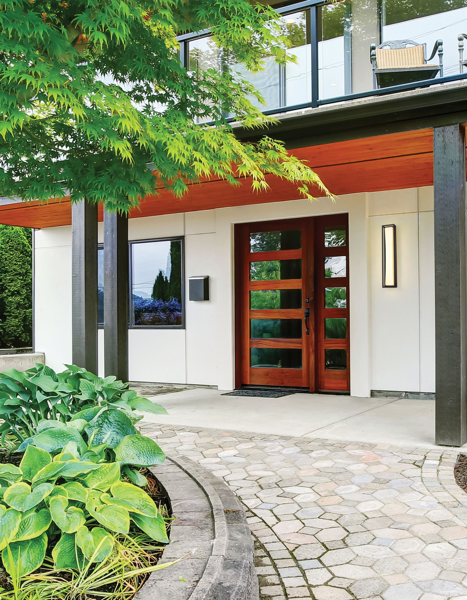 Image 3 Baden Outdoor by Z-Lite Black 24 inch LED 1 Light Outdoor Wall Sconce more views