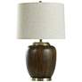 Badger 29" Bronze Table Lamp With Bronze Accents