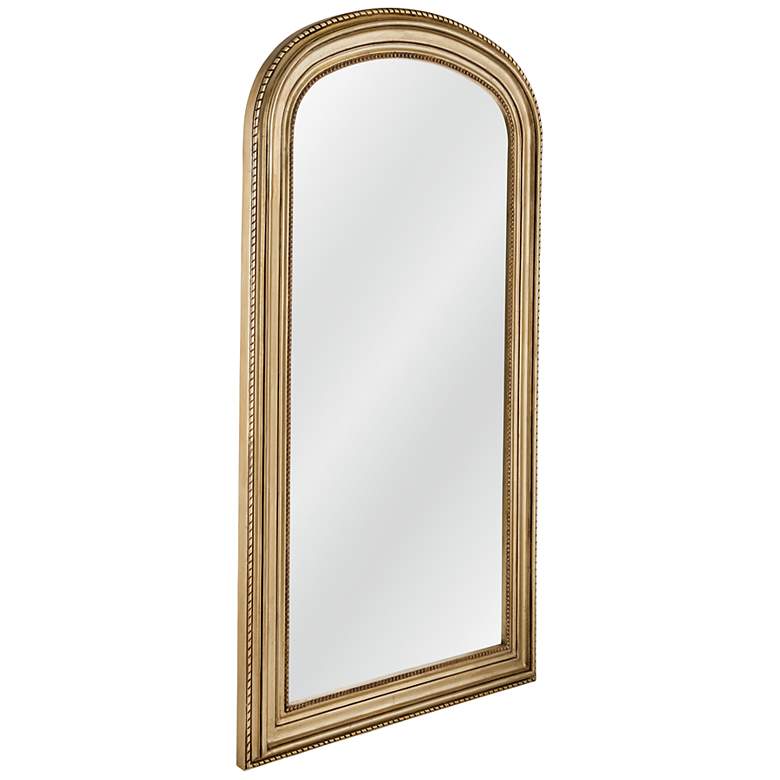 Image 2 Baez Gold 42" x 78" Arched Top Floor Mirror more views