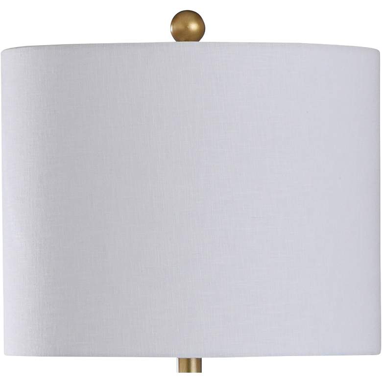 Image 2 Baffo 29" High Gold and Cream Vase Table Lamp more views