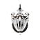 Bagatelle 1-Lt Wall Sconce in Heirloom Bronze with Heritage Handcut Crystal