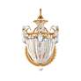 2_Bagatelle 1-Lt Wall Sconce in Heirloom Gold with Heritage Handcut Crystal
