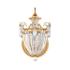 Bagatelle 1-Lt Wall Sconce in Heirloom Gold with Heritage Handcut Crystal
