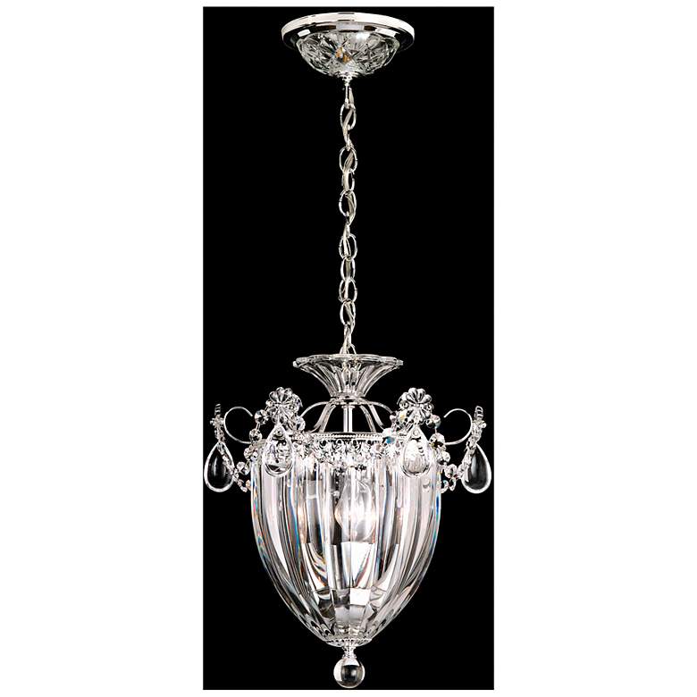 Image 2 Bagatelle 10 1/2" Wide Polished Silver Mini Pendant
