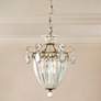 1_Bagatelle 10 1/2" Wide Polished Silver Mini Pendant