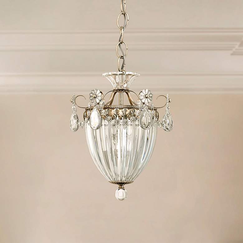 Image 5 Bagatelle 10 1/2" Wide Polished Silver Mini Pendant more views