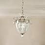 1_Bagatelle 12.5"H x 10.5"W 3-Light Crystal Pendant in French Gold