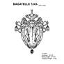 4_Bagatelle 12.5"H x 10.5"W 3-Light Crystal Pendant in French Gold more views