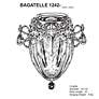 3_Bagatelle 12"H x 10.5"W 3-Light Semi-Flush Mount in Antique Silve more views