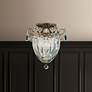 4_Bagatelle 12"H x 10.5"W 3-Light Semi-Flush Mount in Antique Silve more views