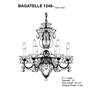 4_Bagatelle 22.5"H x 21"W 7-Light Crystal Chandelier in Antique Sil more views