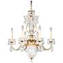 2_Bagatelle 22.5"H x 21"W 7-Light Crystal Chandelier in Heirloom Go