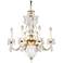 Bagatelle 22.5"H x 21"W 7-Light Crystal Chandelier in Heirloom Go