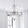 1_Bagatelle 24.5"H x 26.5"W 11-Light Crystal Chandelier in Antique
