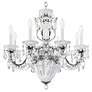 1_Bagatelle 24.5"H x 26.5"W 11-Light Crystal Chandelier in Silver