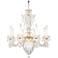 Bagatelle 29"H x 26.5"W 11-Light Crystal Chandelier in Heirloom G