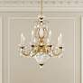 1_Bagatelle 29"H x 26.5"W 11-Light Crystal Chandelier in Heirloom G