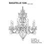 4_Bagatelle 29"H x 26.5"W 11-Light Crystal Chandelier in Heirloom G more views