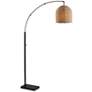 1_Bahama Dark Bronze Metal Arc Floor Lamp