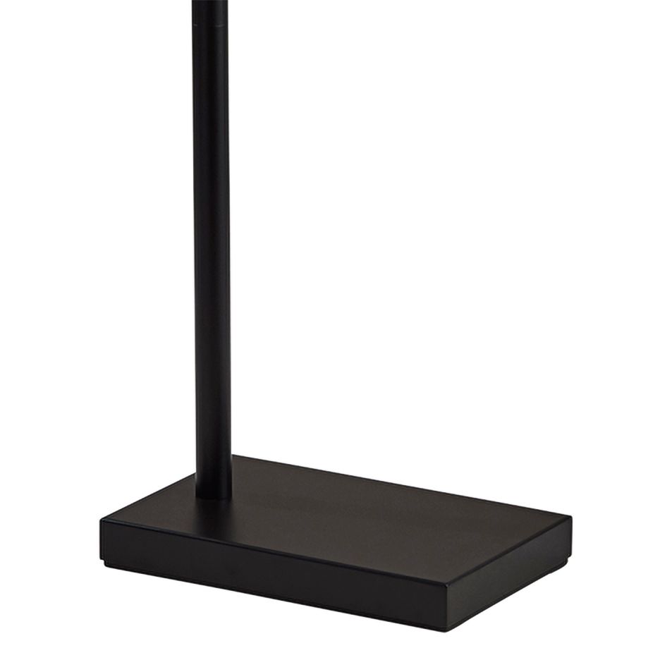 Image 3 Bahama Dark Bronze Metal Task Floor Lamp more views