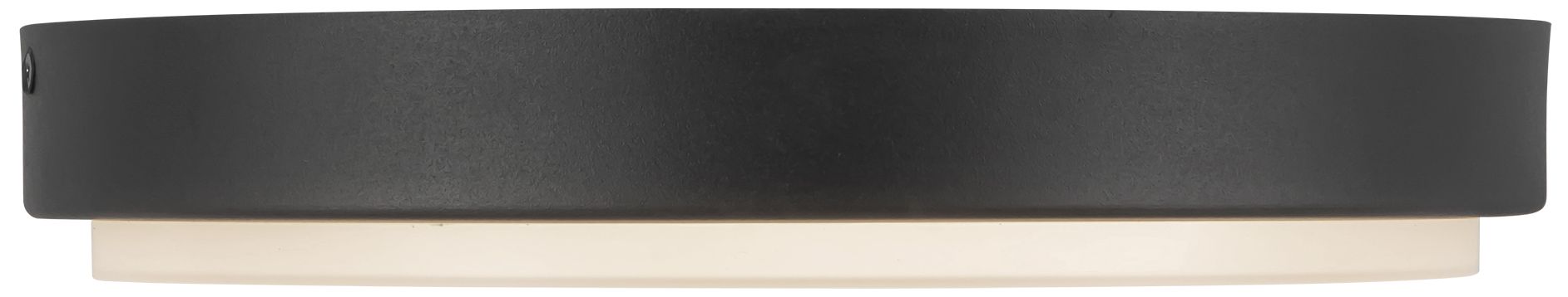 Image 2 Bailey 11-in Black dimmable LED Outdoor Ceiling Light more views