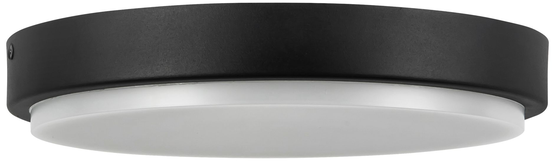 Image 4 Bailey 11-in Black dimmable LED Outdoor Ceiling Light more views