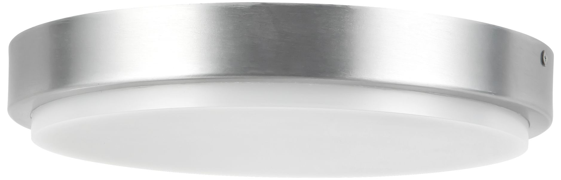 Image 4 Bailey 11-in Brushed Nickel dimmable LED Outdoor Ceiling Light more views
