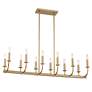 Thumbnail3 of Bailey 12 Light Aged Brass Chandelier more views