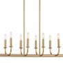 5_Bailey 12 Light Aged Brass Chandelier more views