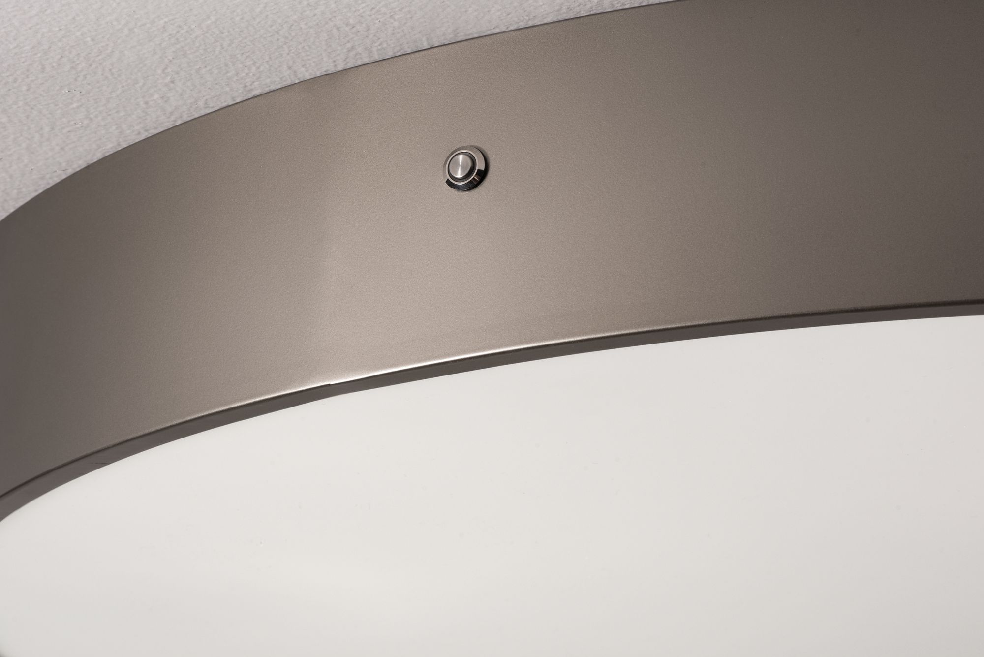Image 4 Bailey 12" Wide Satin Nickel LED Flush Mount more views