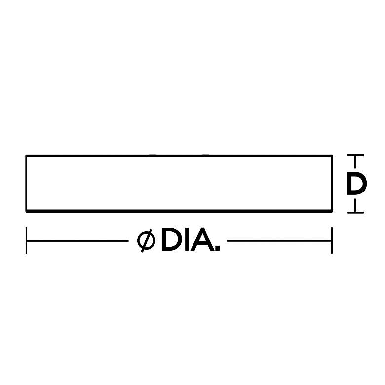 Image 4 Bailey 14" Wide Black Round LED Ceiling Light more views