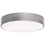 2_Bailey 14" Wide Satin Nickel LED Ceiling Flush Mount