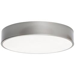 Bailey 14" Wide Satin Nickel LED Ceiling Flush Mount