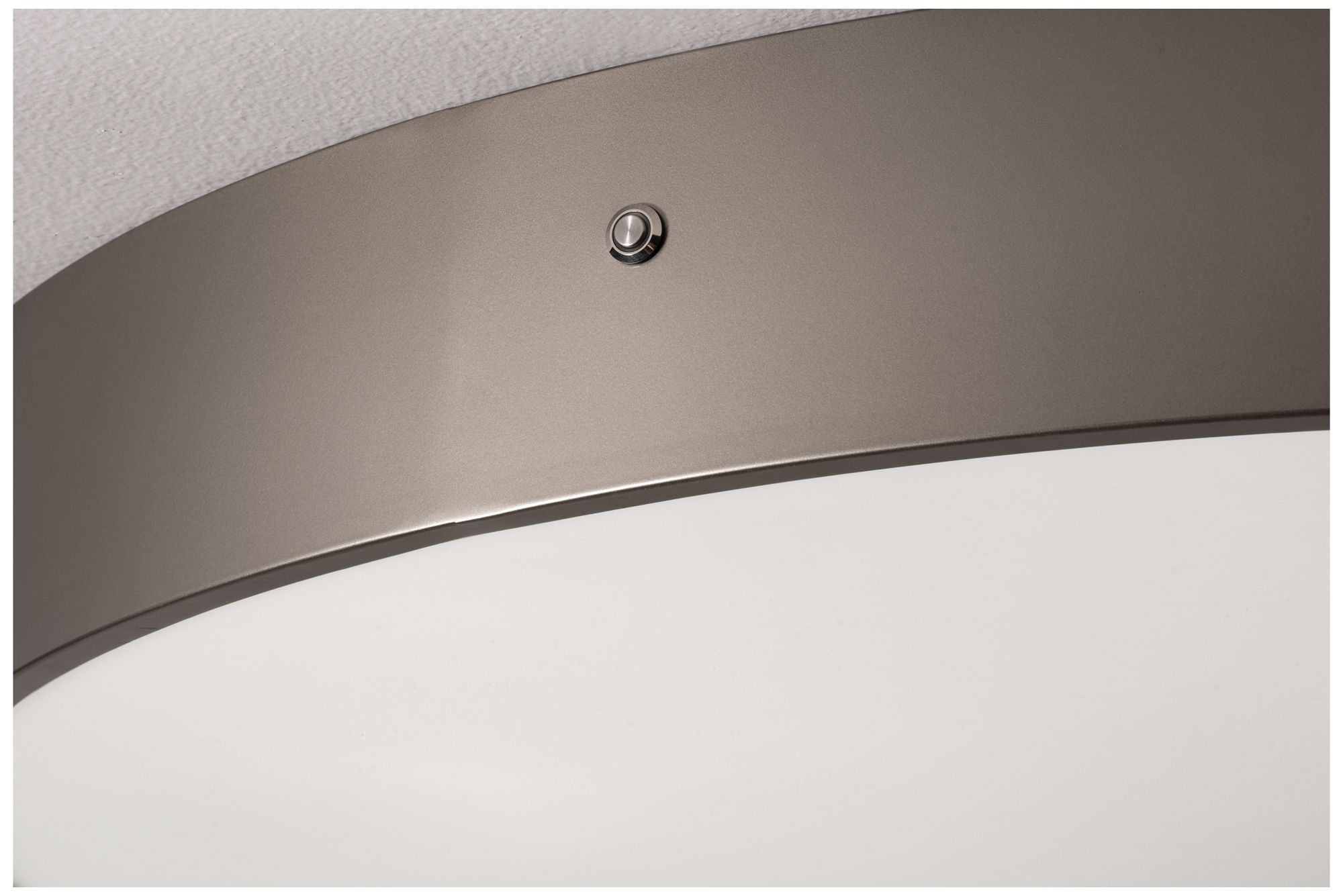 Image 3 Bailey 14" Wide Satin Nickel LED Flush Mount more views