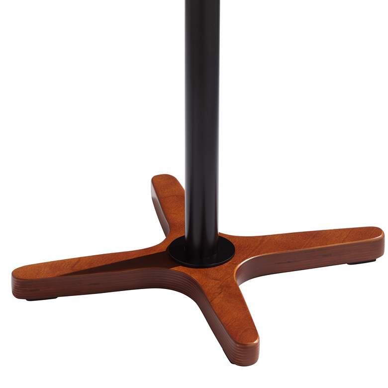 Image 4 Bailey 15 1/4" Wide Natural Wood Standing Table more views