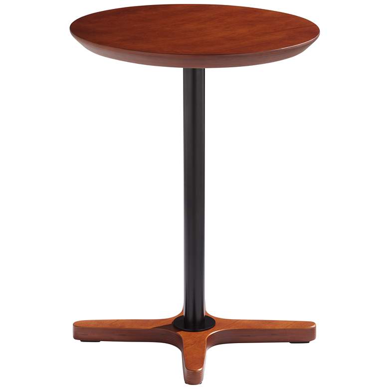 Image 5 Bailey 15 1/4" Wide Natural Wood Standing Table more views