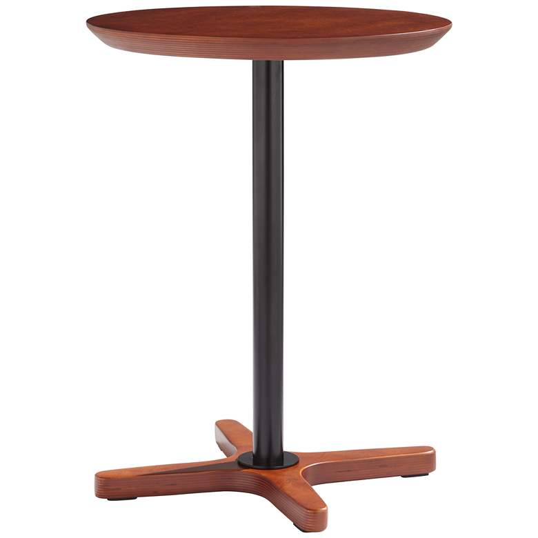Image 6 Bailey 15 1/4" Wide Natural Wood Standing Table more views
