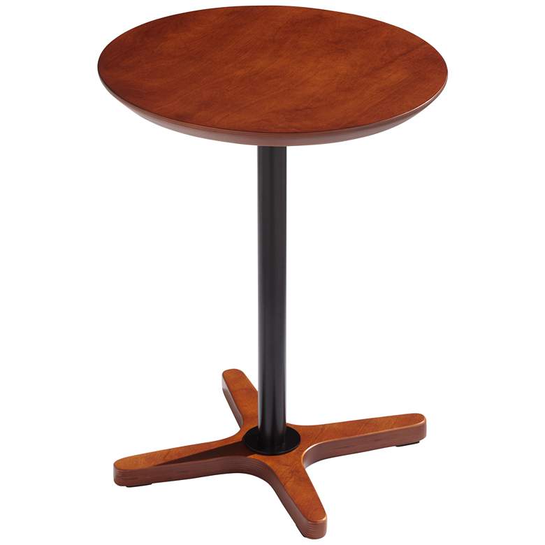 Image 7 Bailey 15 1/4" Wide Natural Wood Standing Table more views