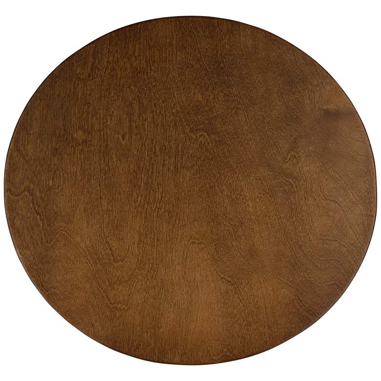 Image 5 Bailey 15 1/4" Wide Walnut Standing Table more views