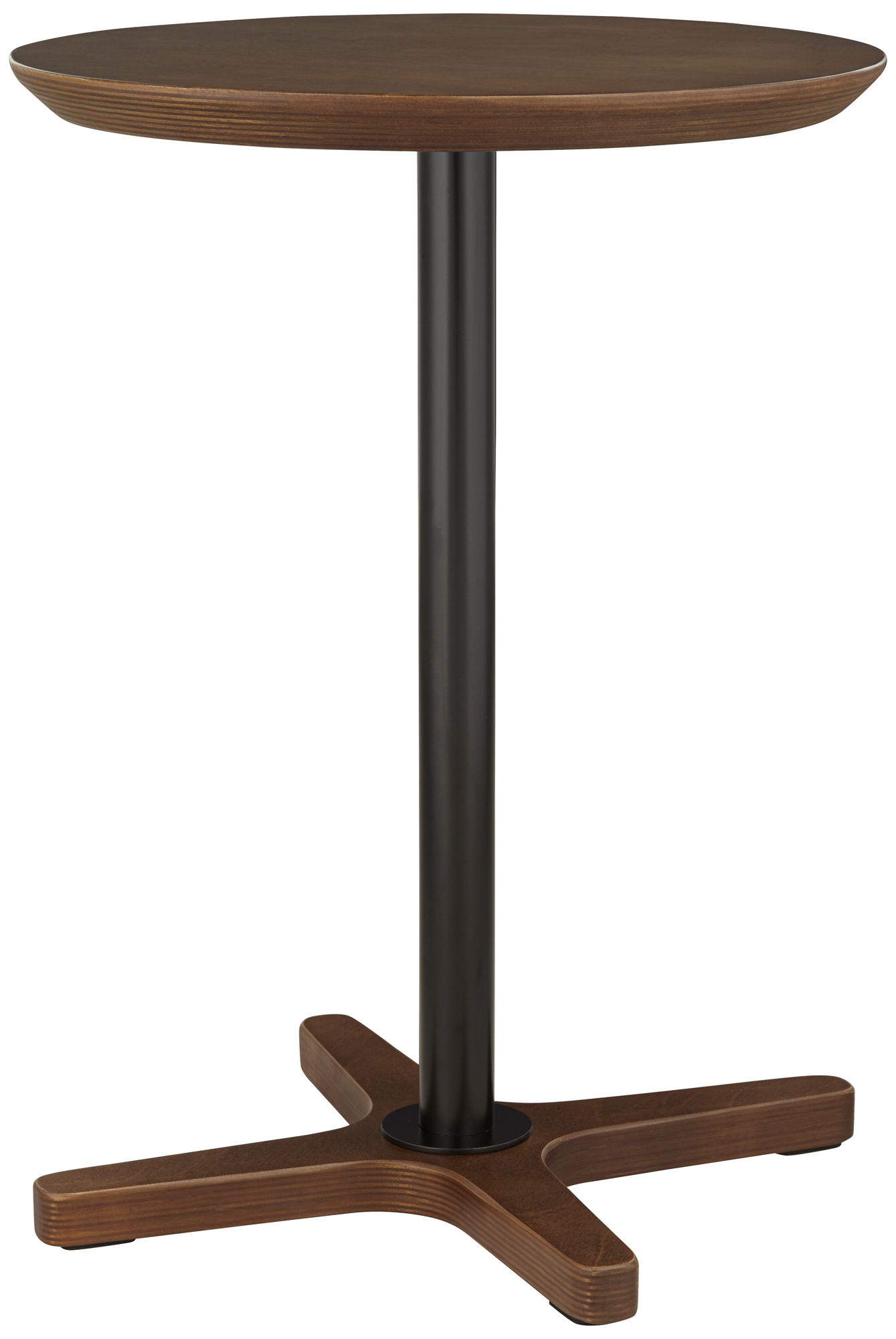 Bailey 15 1/4" Wide Walnut Standing Table in scene