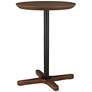 Bailey 15 1/4" Wide Walnut Standing Table in scene